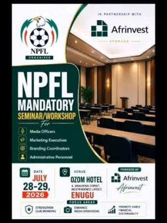 Afrinvest partners NPFL to drive digital transformation, revenue growth in clubs