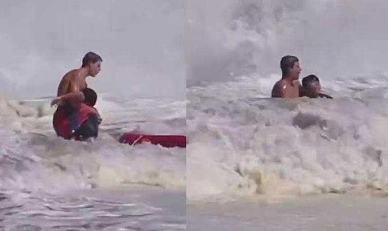 16-Year-Old Lifeguard Recounts Dramatic Rescue Of Boy From Powerful California Waves