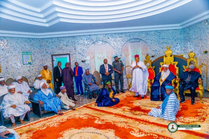 Shettima leads dignitaries to bid farewell to Sardaunan Sokoto, Alhaji Abubakar Alhaji
