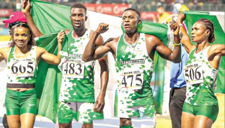 Glasgow 2026: Team Nigeria sets mixed 4x400m games record