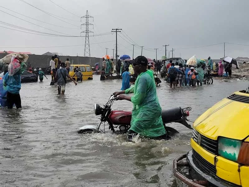 Flooding: Ibeju-Lekki LG Chairman tours affected areas, assures intervention