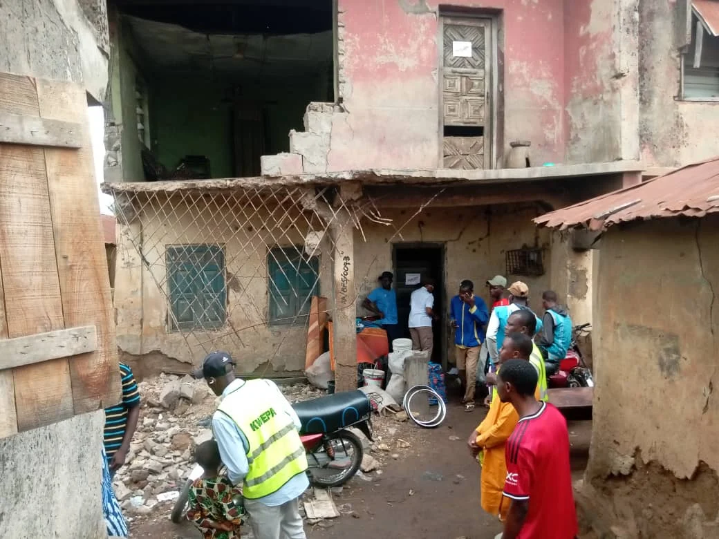 Kwara orders demolition of unsafe two-storey building over collapse fears