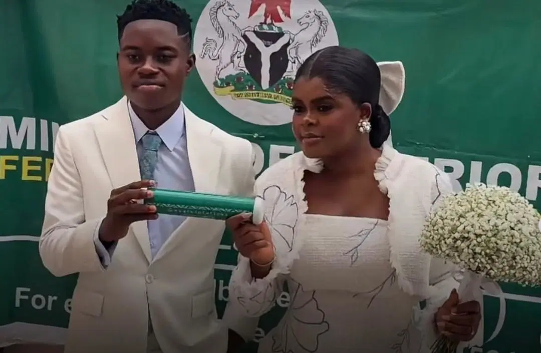 Tik Tok couple Peller, Jarvis formalise union with court wedding