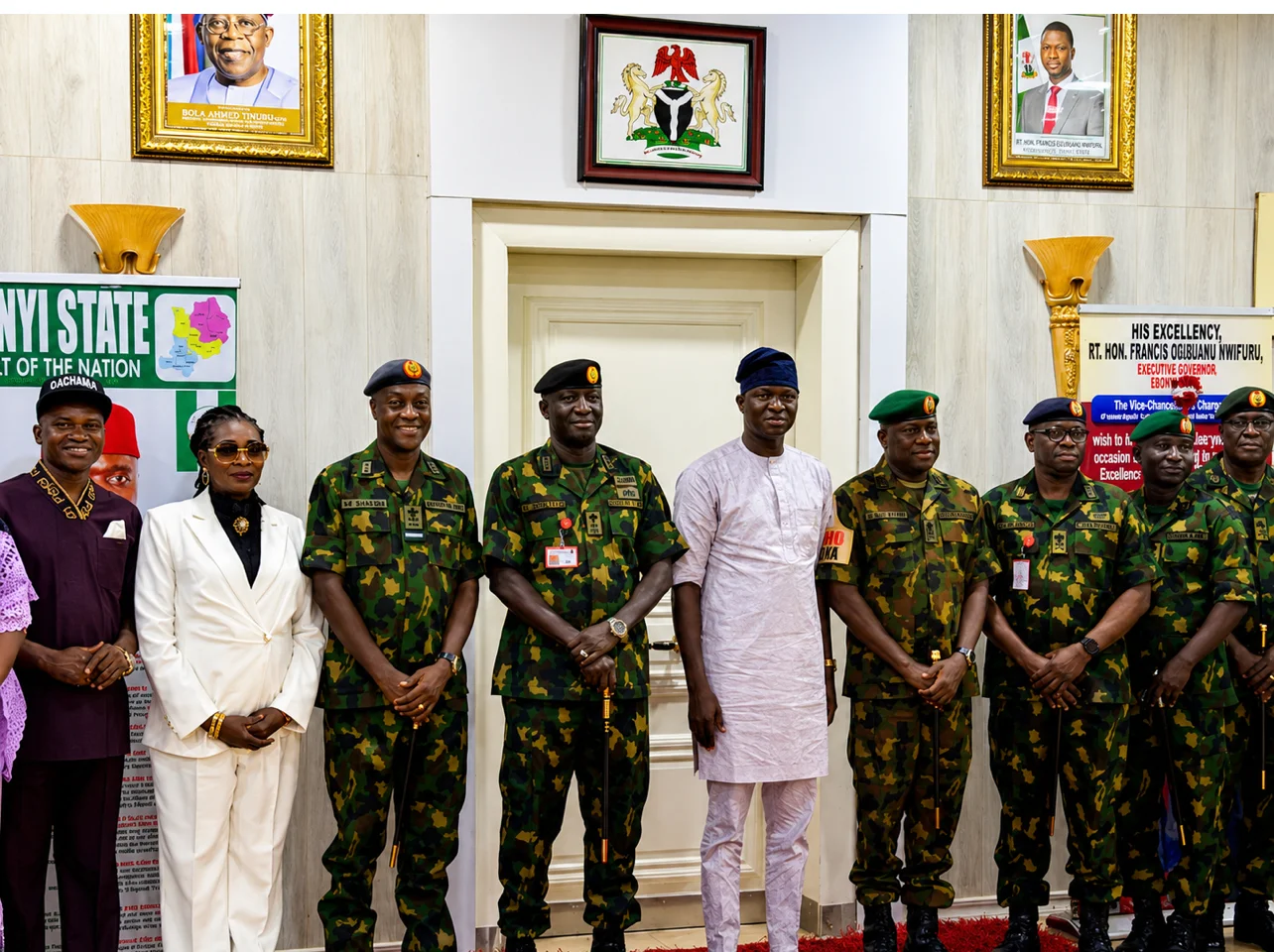 Nwifuru hails Nigerian Army depot in Ebonyi as strategic boost to national security
