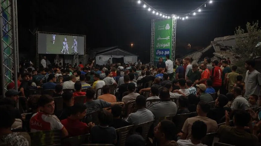 War-weary Gazans celebrate Spain’s World Cup triumph
