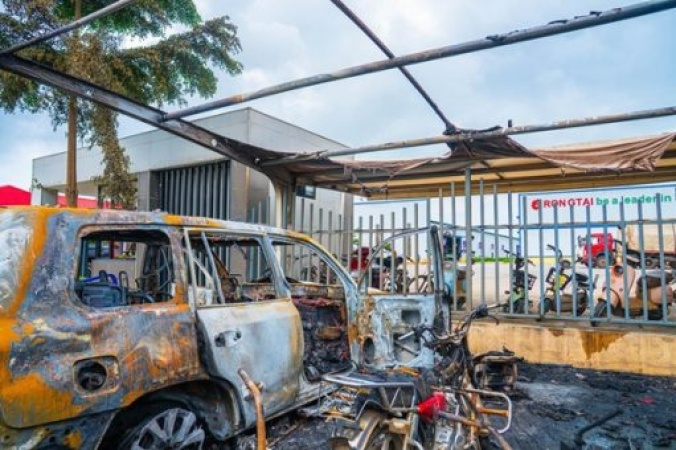 Two die as mob attacks Chinese firm over worker’s death