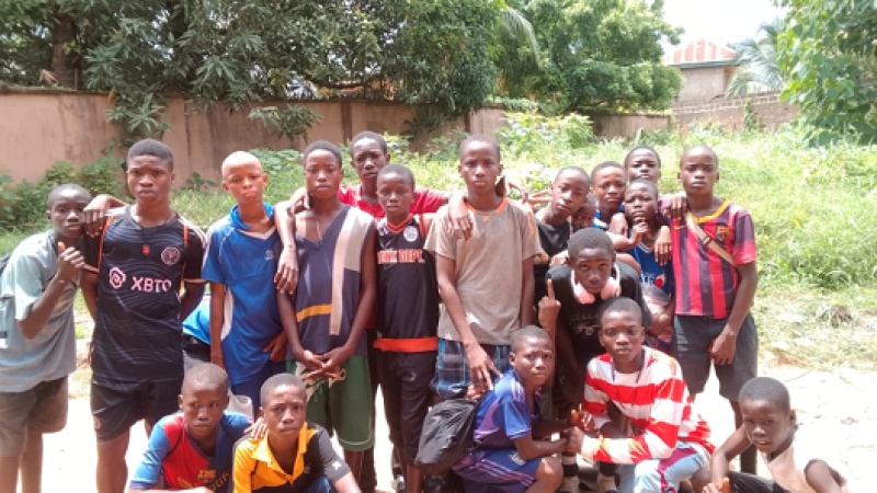 Super Eagles Star Onyedika grooms future stars in Anambra
