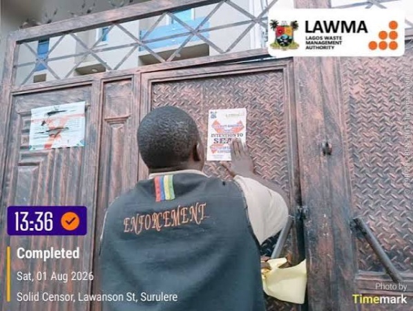 Lagos seals shops over illegal waste disposal in Yaba, Tejuosho