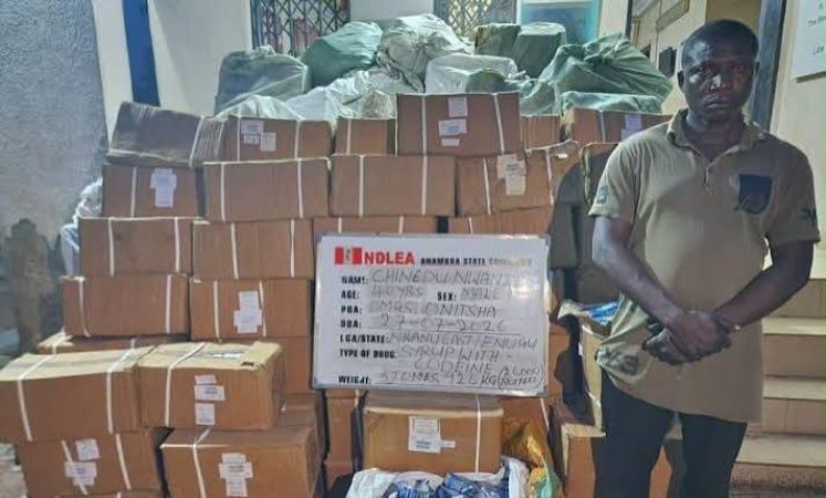NDLEA seizes cocaine hidden in mortar, backpack bound for China, Italy, arrests suspects