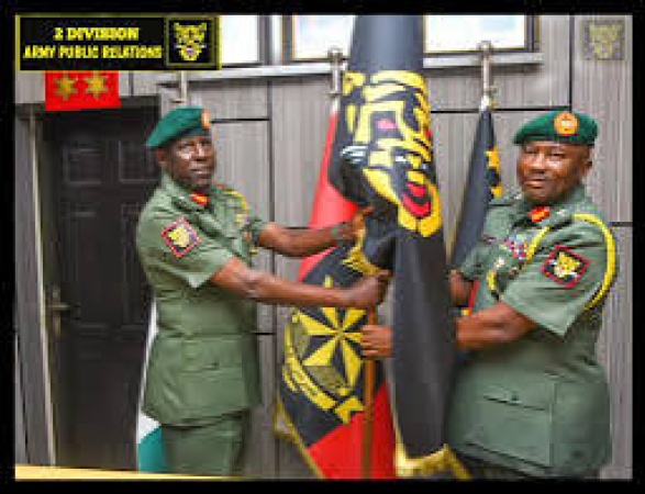 Maj.-Gen. Auwalu Mahmuda assumes duty as 56th GOC 2 Division, Nigerian Army