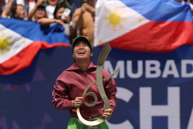 Alexandra Eala becomes the first player from the Philippines to win a WTA Tour title, defeating Jessica Pegula at DC Open