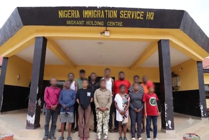 Immigration Service arrests 12 members of transnational organised crime, rescues two victims