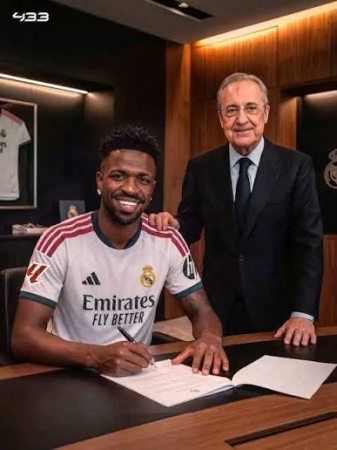 Vinicius Jr and Real Madrid agree new six-year deal