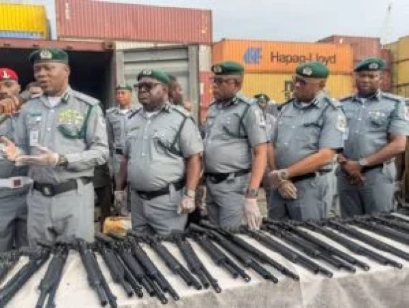 Customs intercepts rifles, cannabis snacks worth N374m at TinCan