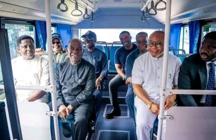 Otti inaugurates 20 additional electric buses, warns against traffic violations