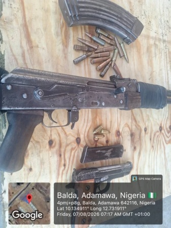 Troops ambush Boko Haram tax collectors in Borno, recover AK-47, pistol