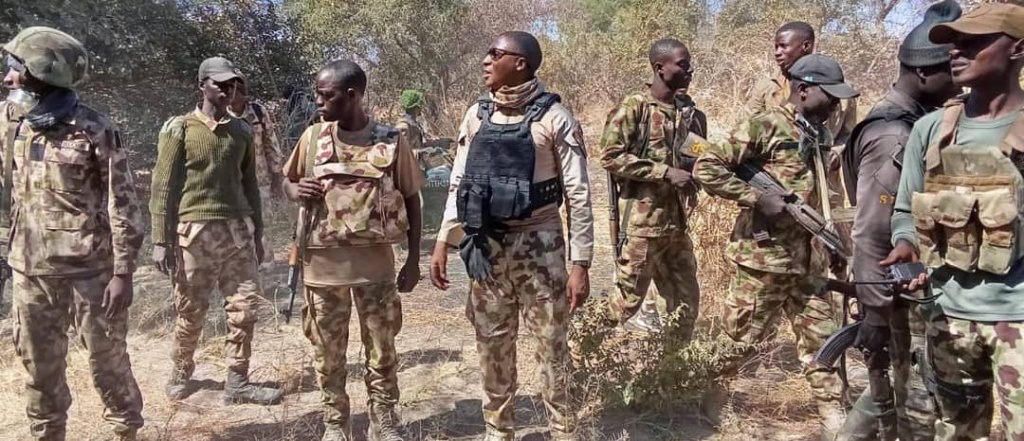 Troops destroy ISWAP hideout, recover three AK-47 rifles during clearance operation