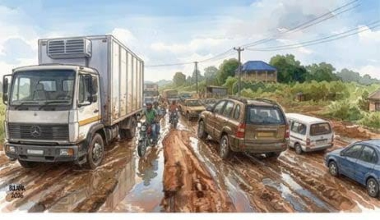 Bida-Lapai: The 70km road where motorists spend days