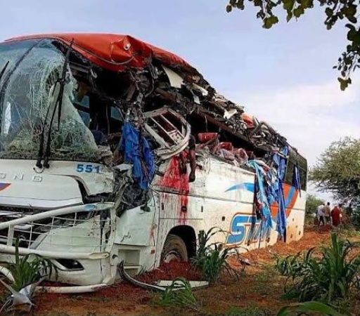 42 soldiers perish in fatal bus crash