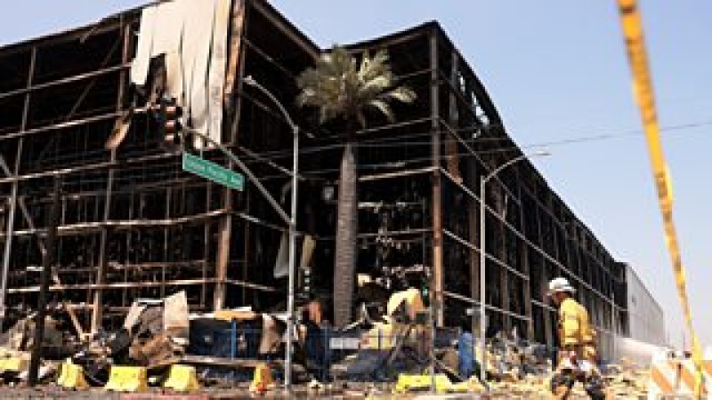 An unbearable rotting stench is plaguing an LA neighbourhood