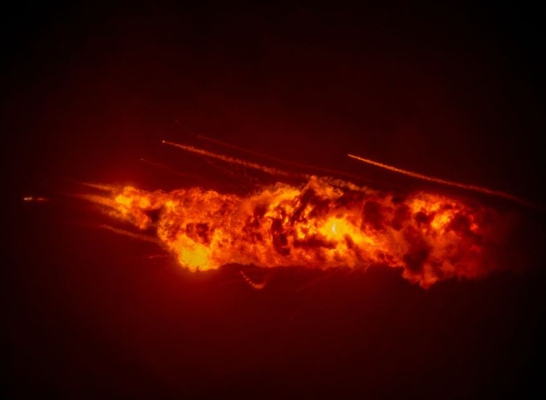 Chinese rocket carrying satellite explodes seconds after launch