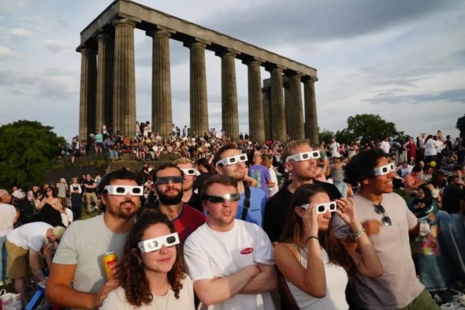 Once-in-a-generation solar eclipse wows millions in UK and Europe