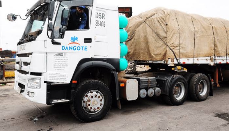 Dangote driver, woman found dead inside company truck