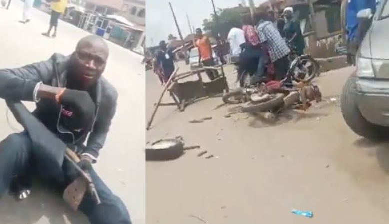 Alleged APC supporter with gun restrained in Osun as tensions rise during poll