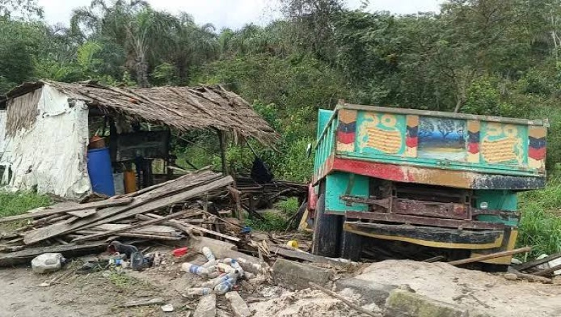 Delta: Truck kills two brothers in palm wine, bush meat joint