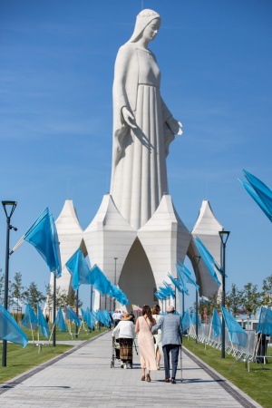 Europe’s tallest Virgin Mary statue unveiled in rural Poland