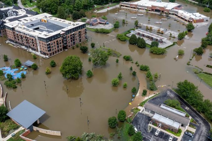 At least six dead as historic flooding inundates US state of Indiana