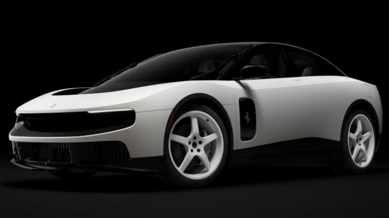 Ferrari Luce electric car sells for record $40 million at charity auction