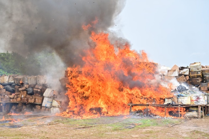NDLEA destroys N301bn worth of cocaine, heroin, opioids, others in Lagos