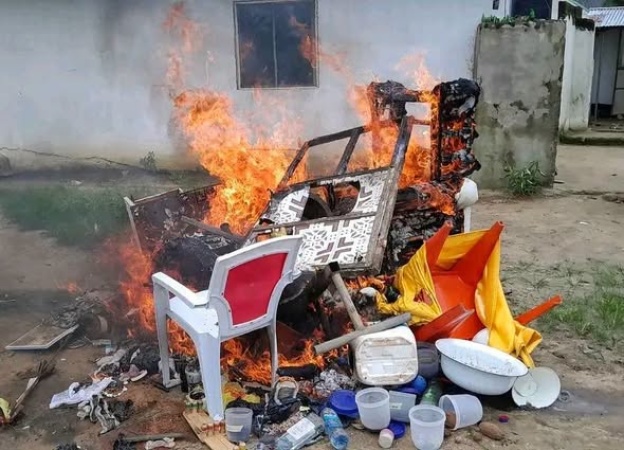 Tension as youths destroy shrine in Rivers