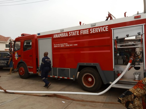 Fire Service, NSCDC abort fire disaster at Anambra Federal Secretariat 