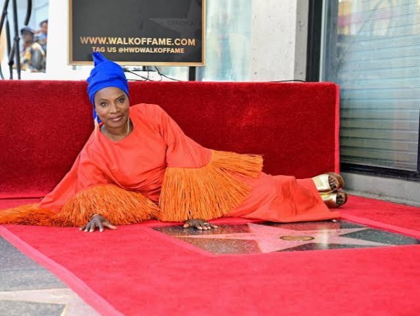 Grammy-winning singer Angelique Kidjo immortalised on Hollywood Walk of Fame