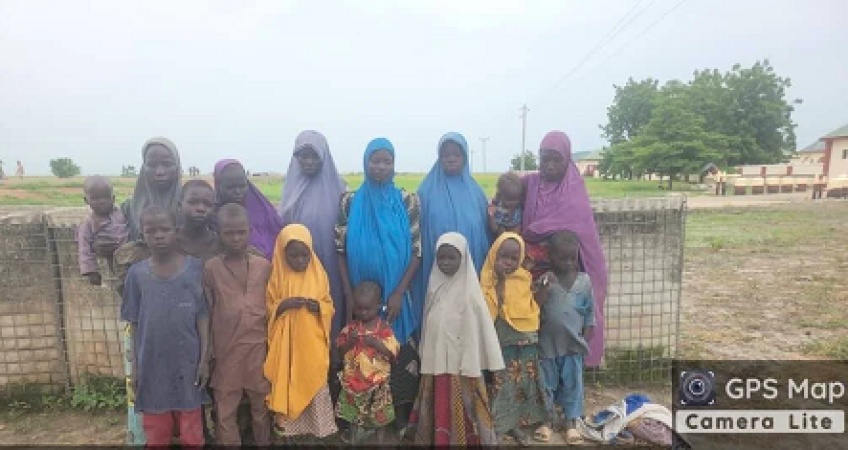 Seven ISWAP fighters’ family members, 12 children flee enclave, surrender to troops