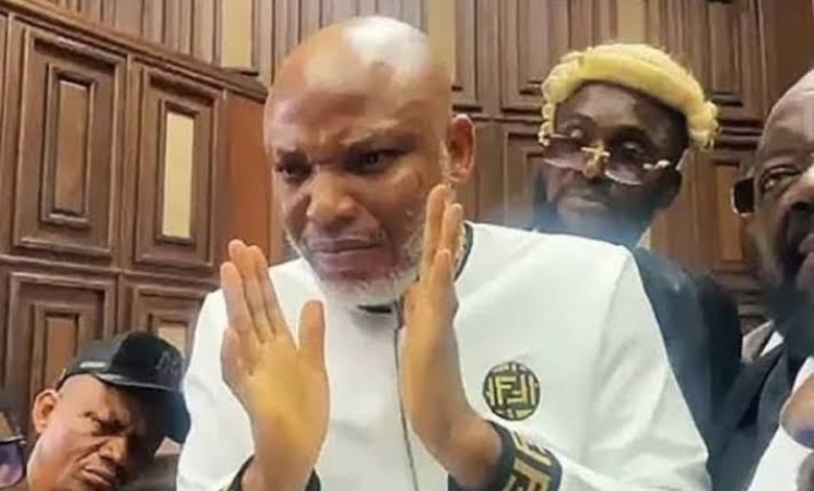 Nnamdi Kanu: ‘Stop running from courtroom, show the law’ — Defence team tells Nigerian Govt
