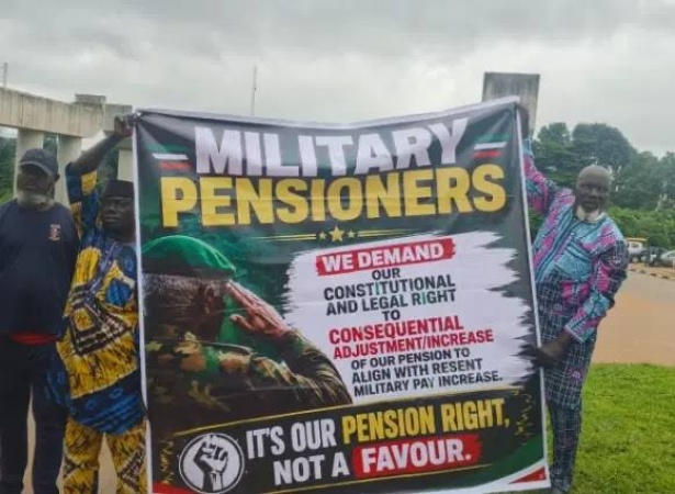 Military pensioners threaten Aso Rock protest over unpaid adjustments