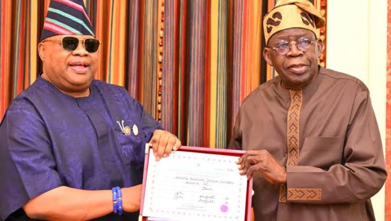 Tinubu charges Adeleke to promote unity, reconciliation in Osun