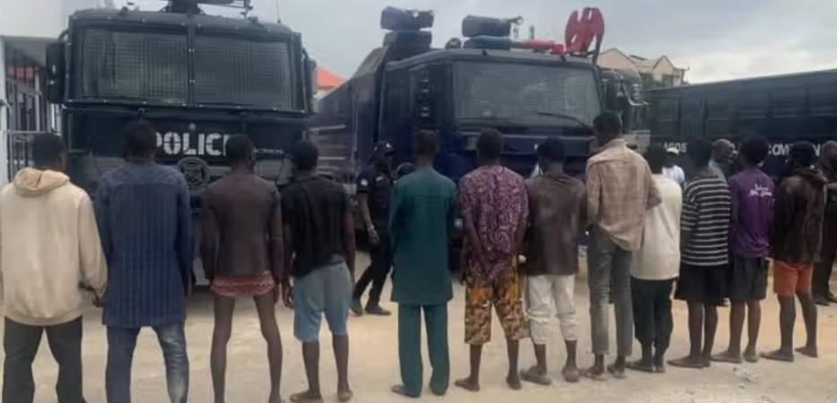 Lagos Police uncover vandals’ tunnel on Coastal Highway setbacks, arrest suspects