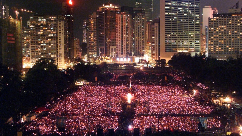 Hong Kong’s Tiananmen vigil fell dark years ago. Now its organizers have been convicted