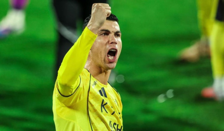 Al-Nassr: Ronaldo reacts after opening new season with a goal