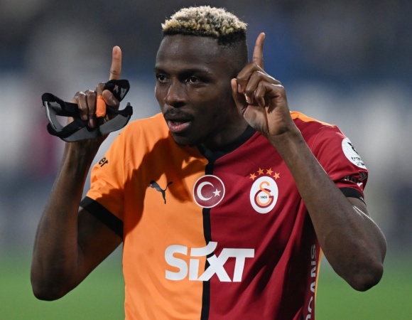 Osimhen hits brace in Gala win