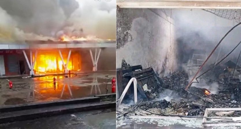 Fire guts sections of mall in Calabar, destroys goods