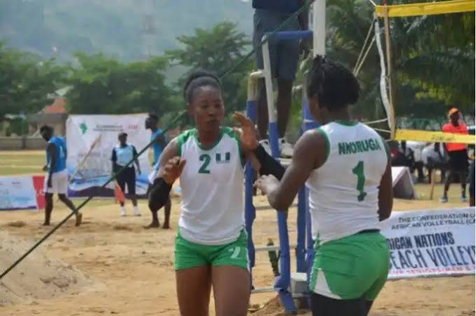 Beach Volleyball: Nigeria beat Morocco, qualify for Los Angeles 2028 Olympics