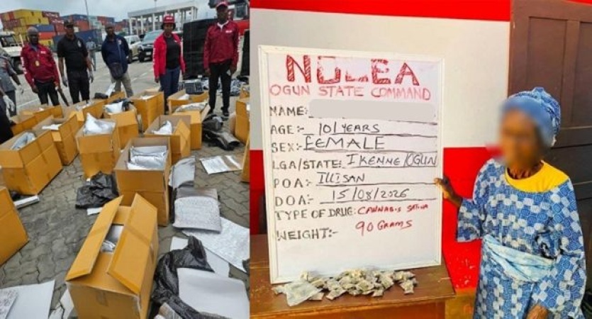 NDLEA arrests 101-year-old great-grandma, intercepts cocaine in fufu