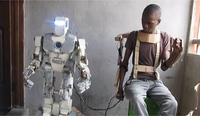 21-year-old Kano student invents advanced humanoid robot for solving real-world problems