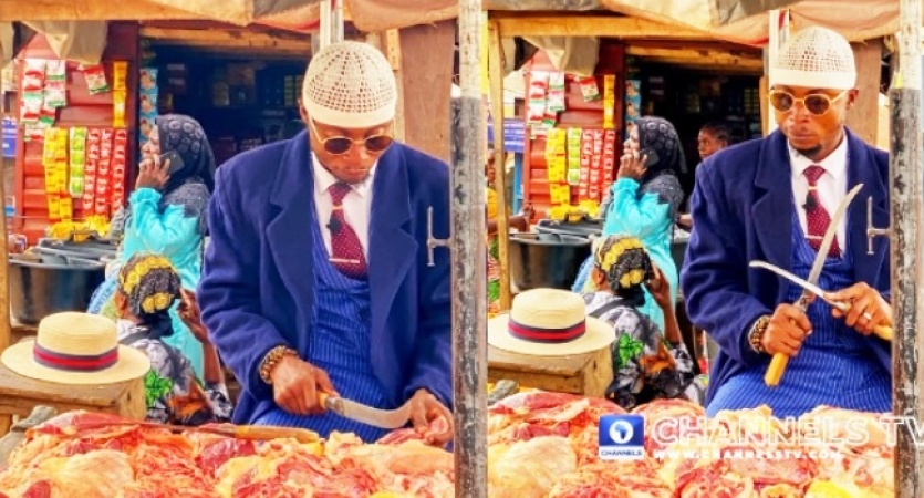 With Style: Meet Akeem, the fashionista graduate meat seller