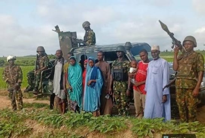 Troops rescue 6 victims, nab terrorists in North-West